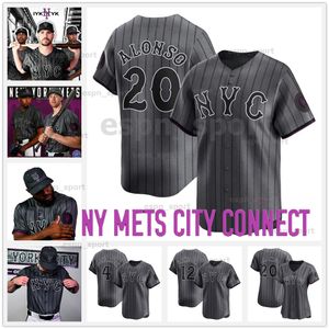 2024 city connect Pete Alonso Starling Marte Francisco Lindor Jacob Justin verlander Carlos Correa Luis Guillorme Max Scherzer mETS Brandon Nimmo Jerseys