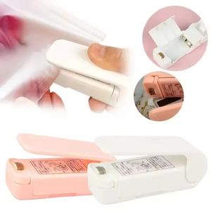 Mini Heat Bag Packaging Sealer Portable Plastic Bag Clip Sealing Machine Food Storage Seal Snack Sealing Kitchen Gadgets