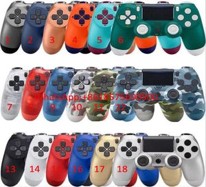 PS4 беспроводной контроллер Bluetooth для Sony Play Station 4 Joypad Games Shock Gamepad с розничной коробкой Drop Whate DHL4304571