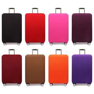 Spessa vestita con cerniera di protezione per protezione per bagagli solidi elastici per copri valigie da 18-32 pollici Accessori per viaggi del carrello 240418