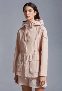 2024 Spring Autumn Autumn Fomen's Jackets com capuz Zipper Tassled Woman Slim Short Coats Mkdfj24001