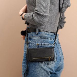 Plånböcker korthållare remsladd pu läder crossbody flip plånbok fodral för Samsung Galaxy Note10 plus 8 9 20 Ultra A10 A50 A71 A51 A20E