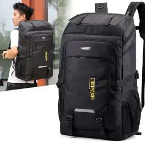 Torby 80L 60L Męskie plecak na świeżym powietrzu Travel Rucksack Sports Camping Toraking Toram