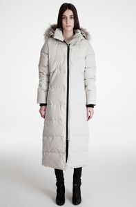 Goose Women039S Mystique Parka E22 Winter Hapeled Wolf Pum Duck Down Jacket à prova de vento DHL 7527141