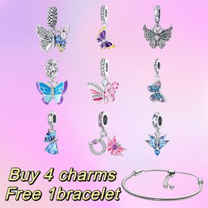 Designer Charme Mode Armband Kupfer plattiert Silber Illusionary Clover Star Anhänger Halskette Pandoras Armband Halskette Frauen Schmuck Geschenkbox Großhandel Großhandel