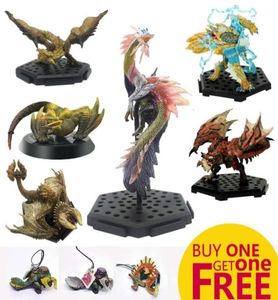 Monster hunter world action characters PVC toy collection dragon monster monster hunter74679658243096