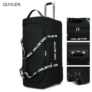 Luggage Large Capacity Wheeled Travel Bag For Men 10kg Carryon Luggage Backpack Unisex Travel Suitcase Wearresistant Hand Bag