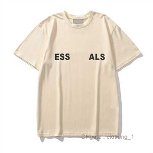 T-shirt da uomo ESS WOMENS DESIGNER Summer Tops Luxurys Lettera 77 Abbigliamento T-Shirt Polos Polu con cappuccio rotondo con cappuccio con cappuccio con cappuccio S6ix