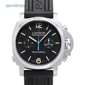 Panerei submersible watches 기계식 시계 크로노 그래프 - Panasonic 시리즈 자동 기계식 시계 남성 44mm 블랙 플레이트 타이밍 기능 PAM00362 L5IV