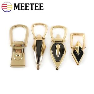 Taschen 4/10 pcs Beutel Seitenclip 1722mm Metallhandtaschenanschluss Klasplandkettenkettenhalter Haken Lagengürtel DIY -Hardwarezubehör Accessoires