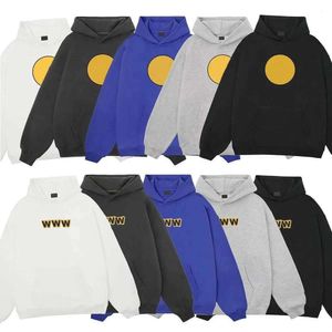 Erkek Kadın Sweatshirts Baskı Evi Gülümseme Uzun Kollu Kapşonlu Stil Tasarımcı Kış Sweater Giyim Drew Sweatshirt