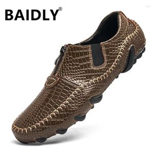 Casual Shoes Fody Men Designer Vintage-Laobers auf komfortablen Herren Moccasins handgefertigte Turnschuhe Maskulino Plus Size 38-47