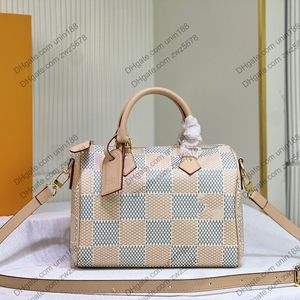 24SS Women Checkerboard Contrast Torby Diagonal Crossbody Bag For Ladies Luksusowy projektant torebek Uchwyt karty na zewnątrz Portfel podróży Messe Kffx