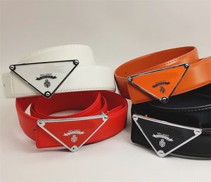 designer belts for women 3.5 cm wide luxury men belt Letter P Home triangle logo belt buckle Travel Vacation business High leather belt Suit jeans fashion item