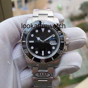 2024 Fashion Watch RLX Factory Top Mens Designer Clean Sub Super Cal.3135/3235 Automatic Movement Ceramic Sapphire Luminous Waterproof Glide Lock Fast Shipping