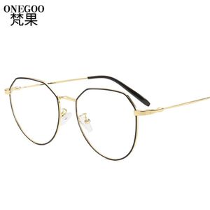 2021 Nuovo lente piatto in metallo leggero men039 e donne039 Uso generale Giorrale Fashion Glass Fashion Fantasca Myopia Op3202109