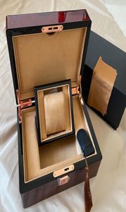 High grade Watch Box Cases velvet interior storage boxes organizer belt lock gift piano lacquer watch wooden Papers Card packag9330642