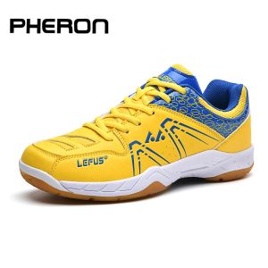 Slippers Sport Men Women Badminton Sapatos ao ar livre ginástica ginástica profissional Antislip Sneakers Man Shoes de vôlei de tênis