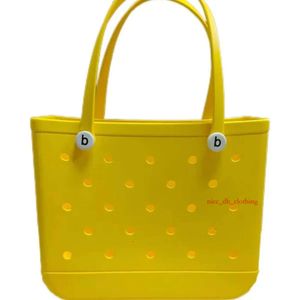 Women Designer Eva Bogg Bag Beach Bags Luxury Summer Hole Tote Large Shopping Fashion Plastic Basket Lady Storage Washable Beach 967