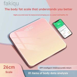 Body Weight Scales LED Electronic Body Fat and Weight Scale Accurately Measures Body Fat Moisture and Fat BMI 360kg Load-bearing USB Charging 240419