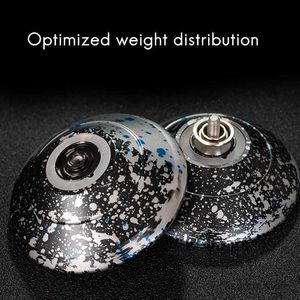 Yoyo Professional AR Butterfly Yoyo Alloy Reproening Yoyo 10 Ball Ball yoyo للاعبين المتقدمين مع 10 سلاسل