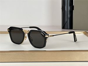 Neue Sonnenbrille Männer Design Vintage Sonnenbrille 413 Fashion Style Square Small Frame UV 400 Objektiv mit Hülle Top -Qualität Retro Exquisite Eyewear