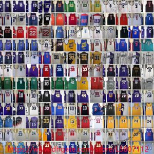 Retro Basketball Jerseys Kemp All Teams Michael Nowitzki 24Bryant Jennings Robertson Allen Curry Thompson Starks Anthony Frazier KOlajuwon Anthon Mutombo