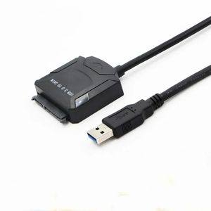 Новый 2024 Hot, продавая USB -приводной кабель SATA22PIN Hard Disk Adapter Adapter Cable USB3.0, адаптер кабеля данных SATA SATA для Hard Disk Adapter для USB