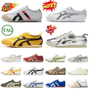 Top-Quality Womens Mens Tiger Mexico 66 Laufschuhe Luxus Onitsukass Tigers Marke Outdoor Sporttrainer OG Original Designer-Plattform Leder-Slipper-Sneaker