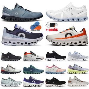 Designer menson Womenson Cloudmonster tênis de corrida Heather White Lumos Black Frost Cobalt Purple Men Mulheres Tênis Esportes de Esportes 36-45