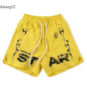 Hellstar Short Designer Shorts Men High Street Hip Hop Casual Hell Star Brand Shorts Beach Basketball Running Fiess Designer gedruckt Let 5993