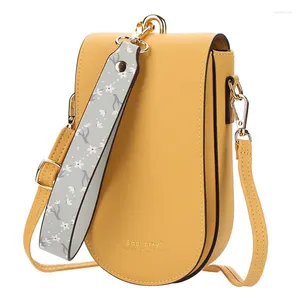 Borse da donna della moda in borsa piccole borse mini messenger in pelle di crossbody pulette multipli