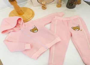 高品質の男の子の女の子の服セットキッズ秋の春の長袖ジャケットパンツスーツ子供スポーツトラックスーツ1520556