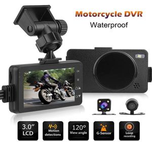 New Update 3 inch LCD Screen Dual Cameras Mini 1080P Motorcycle DVR Camera Waterproof Video Recorder With GSensor Motor Dash Came3701642