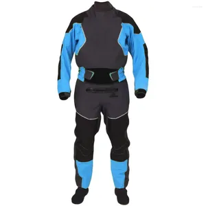 Women's Swimwear Kayak Drysuit For Men Latex Cuff And Splash Collar Ocean River Paddling Kayaking Surfing Suits MD36