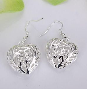 Whole lowest Christmas gift 925 Sterling Silver Fashion Earrings E0751734519