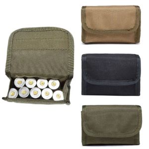 Pacote Pacote Tactical Molle bolsa Molle 10 a 12 Rodadas Bolsas de munição Acessórios de caça ao ar livre Acessórios de caça de nylon Mini Bullet Pacote