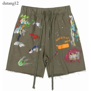 Gallerydept Shorts Casual Sports Shorts Gallary Dept Shorts Designer Colorful Ink-Jet Hand-Painted French Classic Printed Shorts Dept Sh 4081