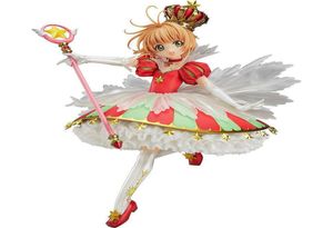 Cardcaptor anime Sakura Kinomoto PVC Action Figure Toys Giappone Figura anime Modello Collezione Gol Regalo Q07229335536