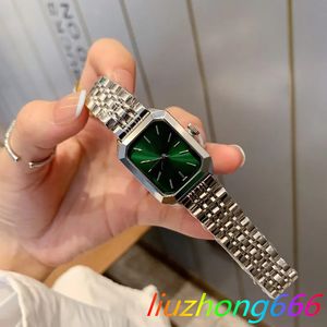 Luxury Womens Watches Top Brand Designer Rectangle Lady Watch All Stainless Steel Band 23mm Wristwatches High Quality Women Birthday automatic