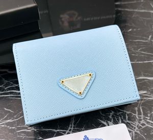 Yüksek kaliteli ünlü tasarımcı yepyeni kısa deri kadın cüzdan çanta kartı tutucu zippy madeni para çantası kutu