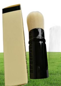 Les Belges Single Brush Driveble Kabuki Brush med detaljhandelspaket Makeup Borstar Blenderingle Brush Driveble KA2509090