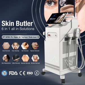 CE Approve Nd Yag Laser Machine Q-Switch Laser Tattoo Removal IPL Skin Care Equipment 808 Diode Laser Hair Removal Epilator
