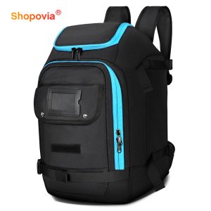 Backpacks 50L Waterproof Bag Backpack for Ski Backpack Large Capacity Carrying Bag Breathable Skiing Boot Backpack Storage Outdoor Daypack