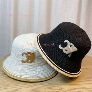 Luxury Cap Designers Women Hat 2024 Ny Xiaoxiangfeng Plain Hat Spring/Summer Simplified Letter Boket Hat Korean Edition Sociy Face Liten Casual Fish