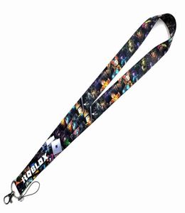 Anime Classic Game Chave Chave Strap Keychains Dos toracilhas Capitão de chaveiro Cardor de Id Card Pass Hang Rape Lanyard Lanyard para Key6516945