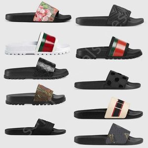 Designer Slapper Sandal Floral Slippers Homem Mulheres Plataforma desliza Sliders de piscina de praia ao ar livre de verão