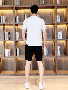 Topp mode Diroy Spring/Fall Men's Short Sleeve Shorts Suit Size M-5XL