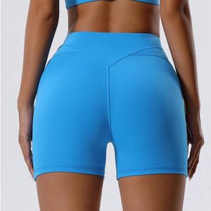 Aktive Shorts Frauen Sport kurzes Taschen Yoga Legging Squat Proof High Taille Fitness eng schnell trockenes Radsport -Training Fitnessstudio