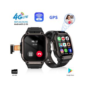 DM63 4G SIM -kort Smart Watch C90 Ultra Android Smart Watch 4G Network WiFi Cellular Relogio S9 Ultra Smart Watch 4G Android